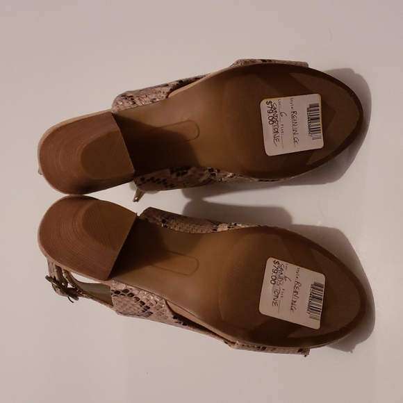 Snake Skin Open Toe Sandles - Picture 4 of 5